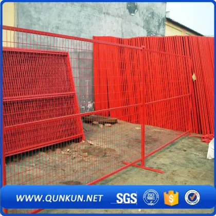 Galvanized Portable Canada Temporary Fence Barriers