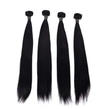 Tuneful factory price 100% raw virgin unprocessed brazilian remy human hair bundle straight style for black women on selling