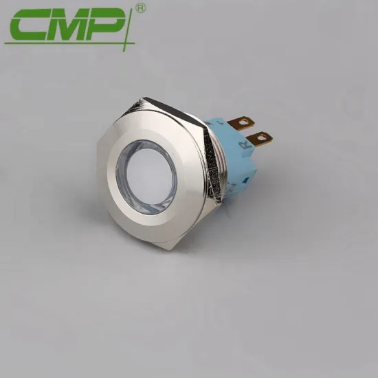 25mm Metal Stainless Steel 12V RGB Indicator Light
