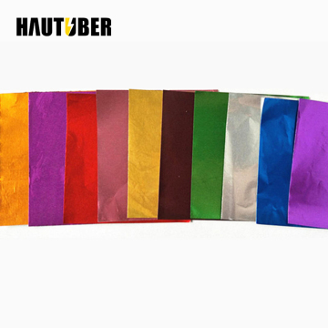 Wholesale Chocolate Packaging: Aluminium Foil Wrapping Paper Sacks with Compostable Treatment, Soft Temper, Tea Colorful Design for Candies