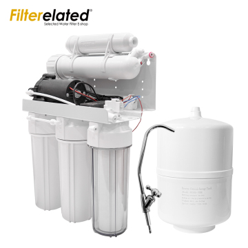 Pengolahan Air Rumah Tangga Pra-Filtrasi Alkali Mineral Water Filter Sistem RO kecil untuk seluruh rumah