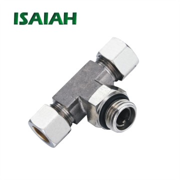 High Quality Pneumatic Part Bushing G-Thread Positive Tee Compression Fitting