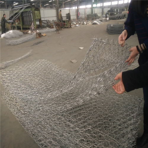  stone gabion Hot Galvanized Stainless Steel Woven Gabion Basket Supplier