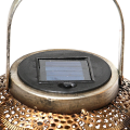 Outdoor wrought iron lantern ambience light