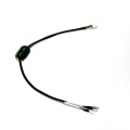 Cablaggio di alimentazione DC 12V XH2.54 Connettore femmina a 3 pin a 3 terminali a forcella con nucleo in ferrite Lunghezza 330 mm