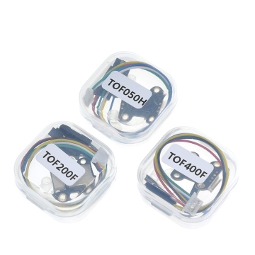 Capteurs laser de temps de vol (TOF) avec MCU et algorithmes intégrés (VL6180, VL53L0, VL53L1, TOF050F, TOF200F, TOF400F) - Modbus / IIC I2C Interface interface interface