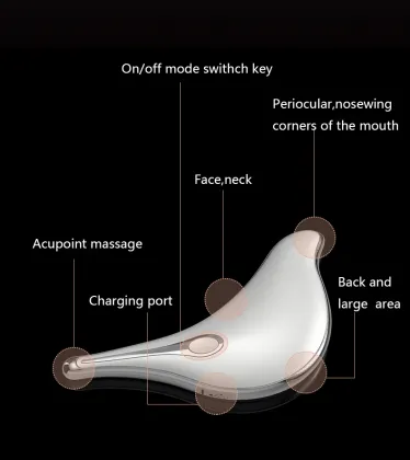 Electronic Facial Scraping Board Massage Instrument