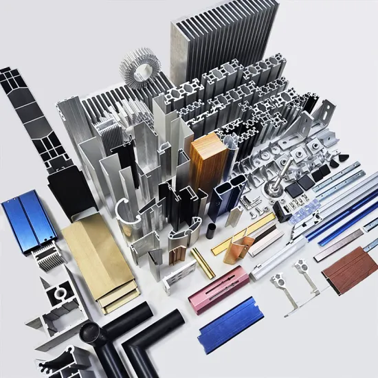 Factory Custom OEM Industrial Aluminum Alloy Extrusion Profile Services