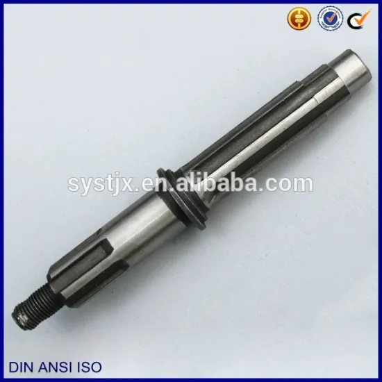 Chinese factory transmission spline long gear shaft