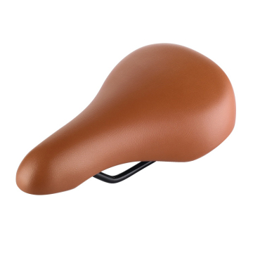 Imitation Leather Flat Surface Kids Bicycle Saddle