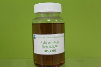 Bio-polishing Enzyme , Acid Cellulase Enzyme For Cotton / L