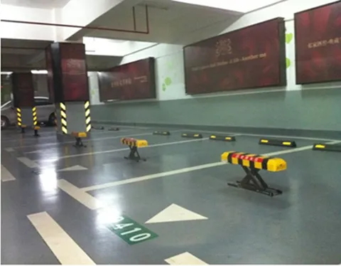 Car Parking Barrier Lock,Remote Control Thief Proof Car Parking Lock