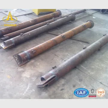 Hot Dip Galvanized 10m Street Lighting Poles