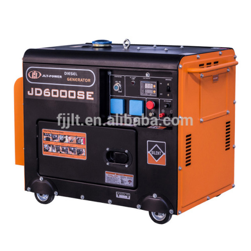 Home Use 5kw/5kVA Small Portable Diesel/Petrol Power Generator