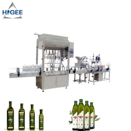 Automatic Soybean Oil Filling Machine for Edible Oils
