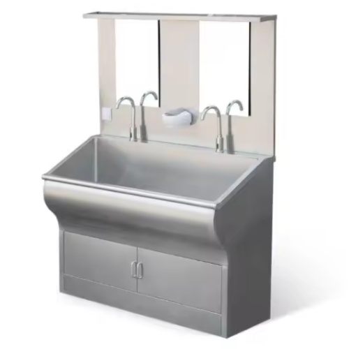 Foot Operated Stainless Steel Hand Wash Sink