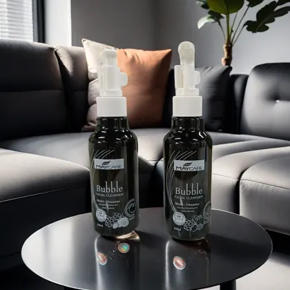Private Label Bubble Facial Cleanser for Men and Women