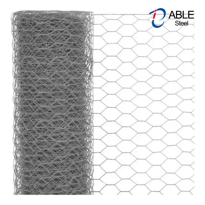 Pvc coated and galvanized hexagonal wire mesh