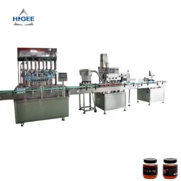Honey Bottle Filling Packing Machine - 425g Glass Jar Bottling Equipment