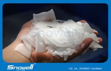 10t/d Electric Flake Ice Maker Machine Commercial For Restaurant , R404a / R22 Refrigerant