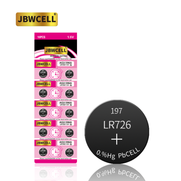 1.5V AG Series Button Battery Battery LR726 AG2 للمشاهدة