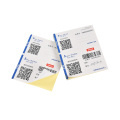 Self adhesive waterproof transport label