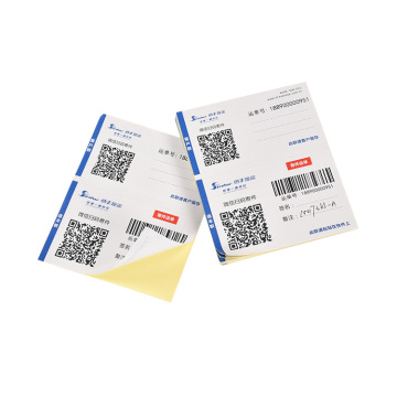 Self adhesive waterproof transport label