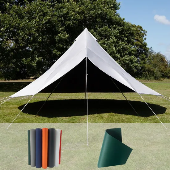 pvc free sustainable non-toxic tent fabric for camping