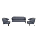 Dious Modern office sofa with stainless legs,leisure sofa,executive office sofa