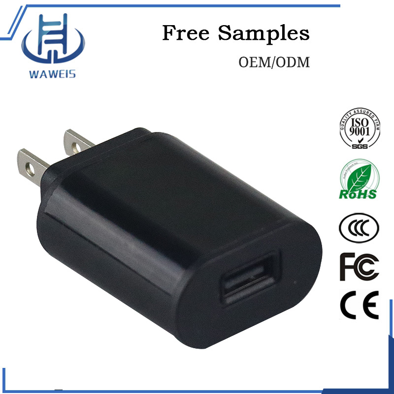 USB wall charger 5v adapter for mobile phone