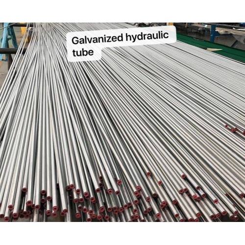 Galvanized Cold Drawn Seamless Precision Tubes E235 NBK Ø8X1