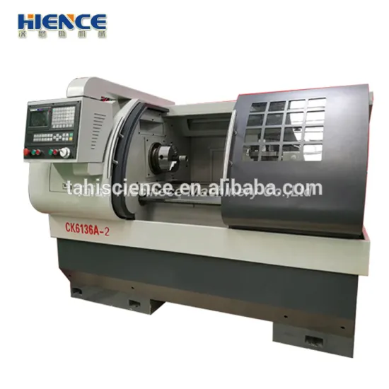 Automatic CE metal fanuc cnc lathe machine prices equipment CK6136A-2