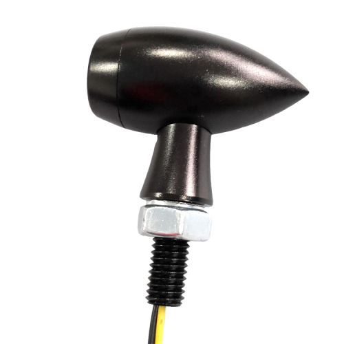 યુનિવર્સલ મોટરસાયકલ એલઇડી ટર્ન સિગ્નલ લાઇટ્સ નાના બુલેટ ફ્રન્ટ રીઅર બ્લિન્કર્સ પૂંછડી લાઇટ્સ