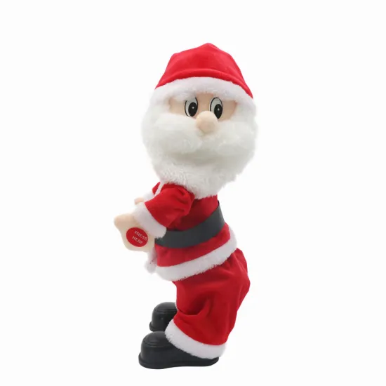 30cm DANCING MUSIC SANTA CLAUS DOLL XMAS GIFT