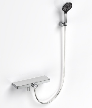 Brass Bathtub Faucet Shelving Shower Mixer Faucet Bathroom Shower Set