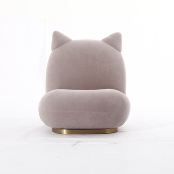 Chaise salon de chat en tissu mignon populaire