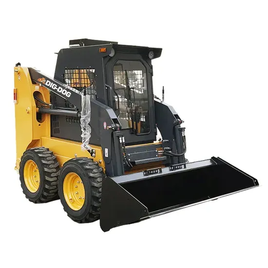 China Manufacturer Diesel Small Wheel Track Mini Skid Steer Loader CE EPA