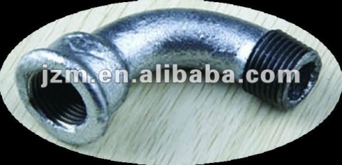 NPT Standard Electro Galvanized Pipe Fitting, Bends