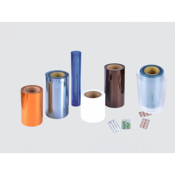 Filme de PVC de grau farmacêutico para embalagem blister