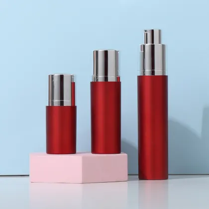 Red Airless Bottle Multiple Specifications Lotion Bottle