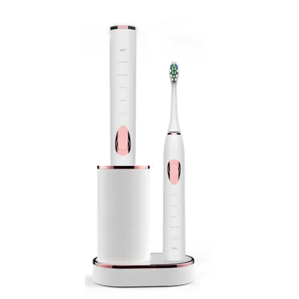 C&C Magnetic Levitation Toothbrush Stand: Dual-Mode Charging with DuPont Nylon Bristles