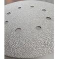 9inch six hole grit60 white coated loop disc