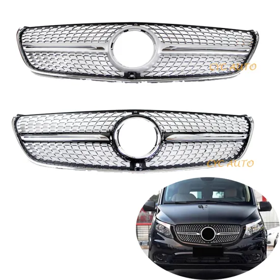 New ABS Diamond Front Bumper Grille for Mercedes-Benz V-Class W447/Vito 2016-2019