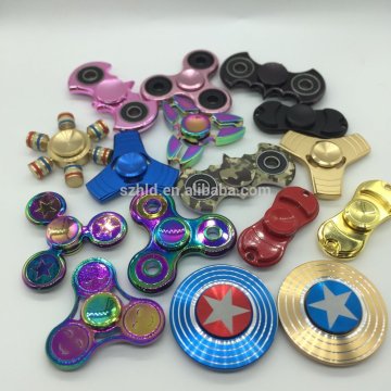 High Quality Aluminum Tri Spinner Fidget Toy Hand Spinner for Adults Kids