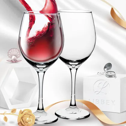 Libbey Red Wine Glass Goblet