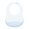BPA Бесплатный мягкий прозрачный кормление силиконовое детское нагрудник