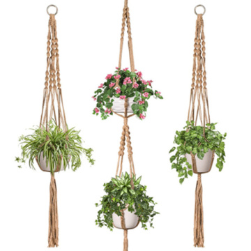 macrame plant hanger tutorial