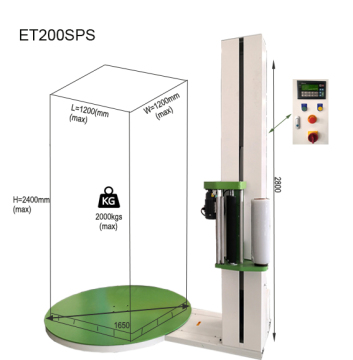 Semi-auto Stretch Wrapping Machine