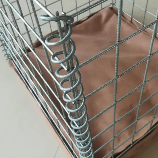 Welded Wire Mesh Gabion - Galvanized Gabion Basket for Construction