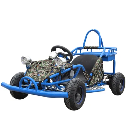 Go kart with low chassis electric go kart and gasoline go kart